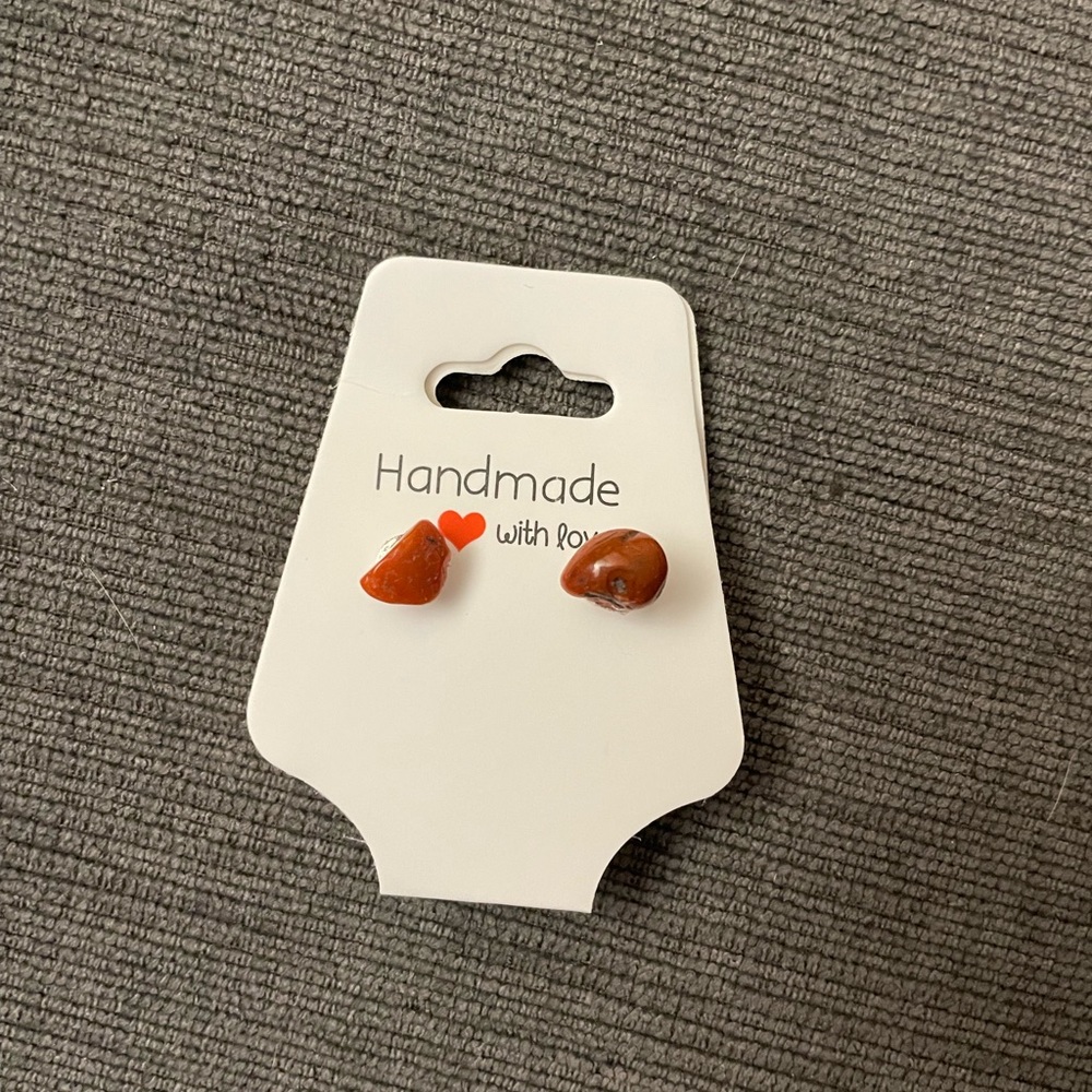 Carnelian earrings